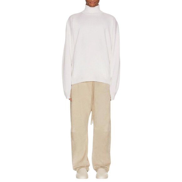Fear of God Eternal Merino Wool Turtleneck in Cream XX-Large/2X New Unisex Top - Picture 4 of 14